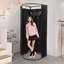 Fitting Room With Shading Curtain-195812731