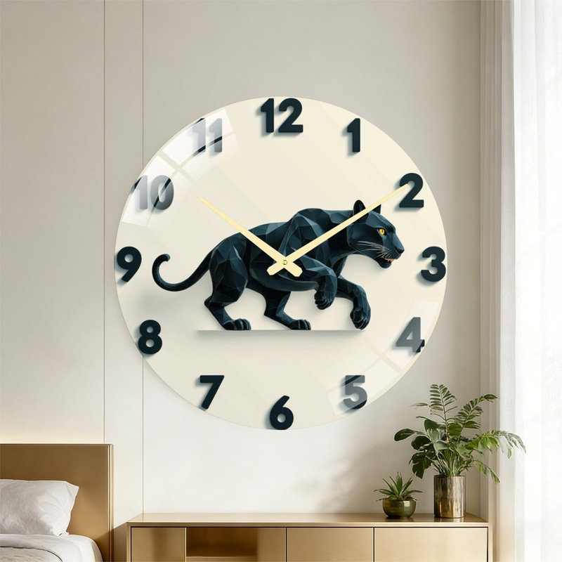 Horloge murale Panther
