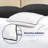 100% Viscose from Bamboo Trimmed Pillowcases Only, 300 Thread Count, Hidden Zipper, Cooling Breathable, Bedding Pillow Covers for Hot Sleepers - Gift-Ready Packaging, PACK OF 2 (Black)-111673786-111673787