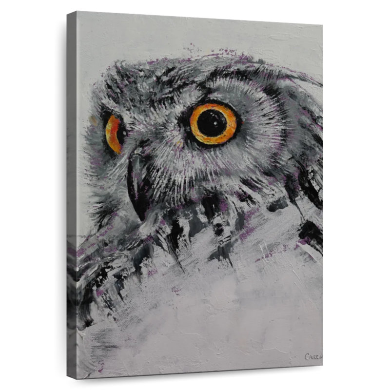 Brampt Spirit Owl, 24" H x 16" W