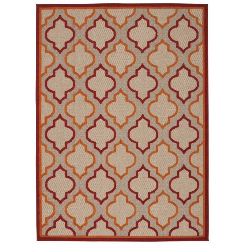 Tapis rouge à motif floral Newton, Rectangle 3 pi 6 po x 5 pi 6 po