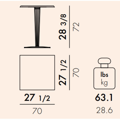 Top Top End Table
