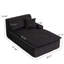 Fauteuil-lit surdimensionné - Chaise longue (sans assemblage)-214382239-214382225