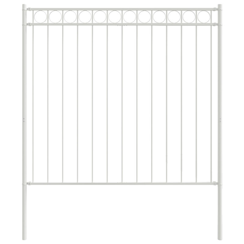 200cm H x 170cm W Metal Border Fencing