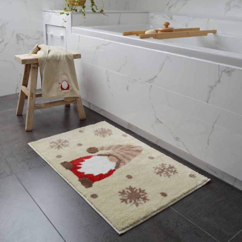 Helenville Gonk Christmas Hand Towels, Beige