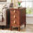 Advit Solid Wood 3 - Drawer End Table with Storage