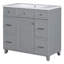 16.65'' Single Bathroom Vanity Base Only