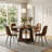 Mekail Modern Upholstered Dining Chairs with Metal Legs, Linen and Fabric (Set of 4-6)-1453891512-1447906057-1447906100
