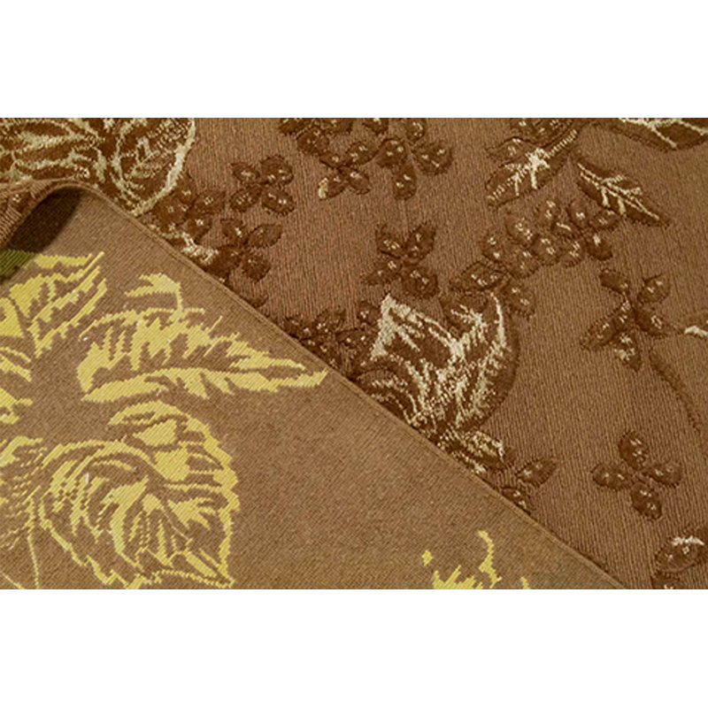 Tapis doré de haute qualité noué à la main
