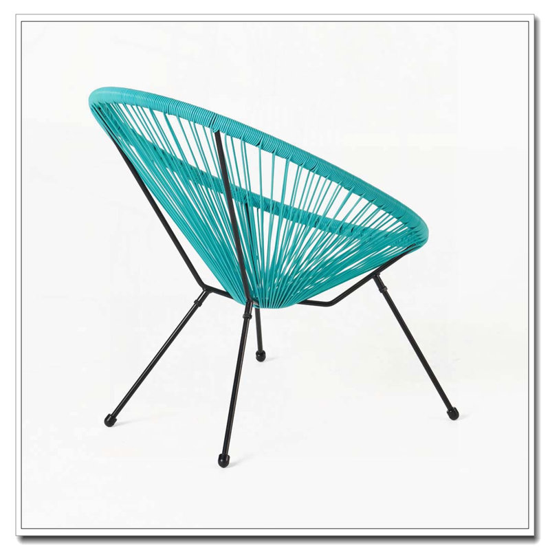 Ensemble de chaise longue de patio, Sarcelle