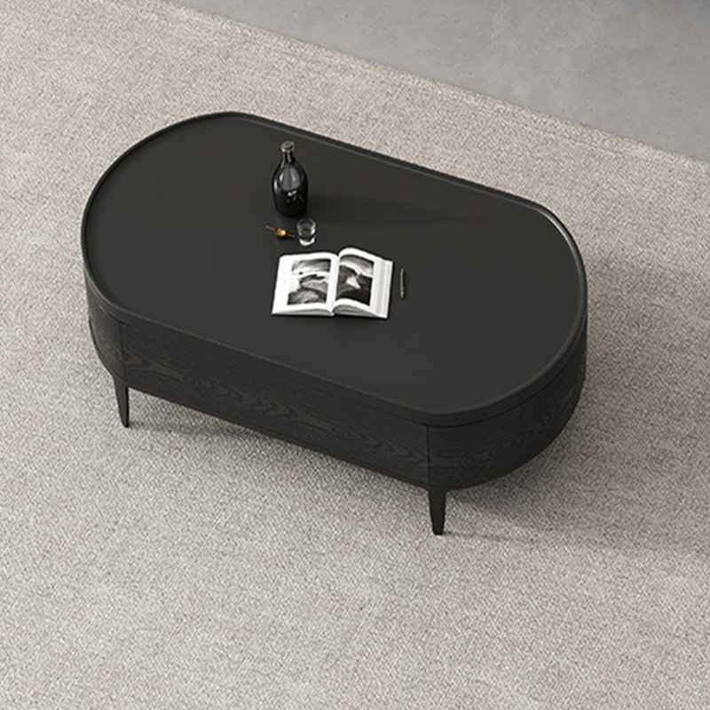 Table basse légère de luxe noire