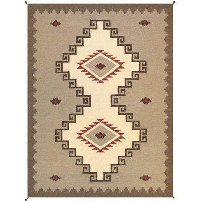 Tuscany Hand Knotted Wool Geometric Indoor Rug
