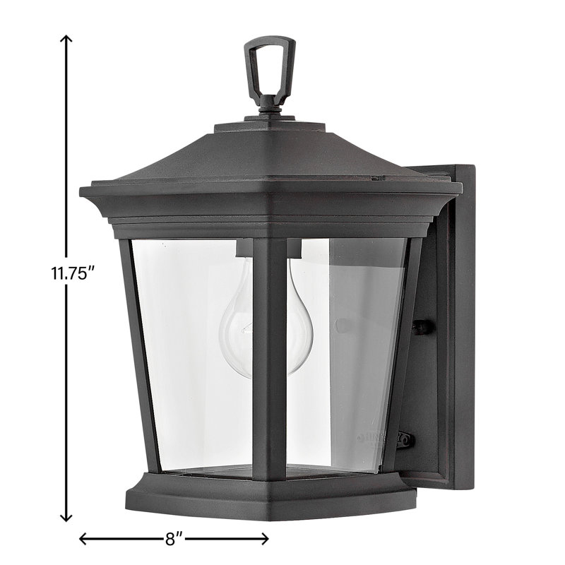 Bromley 1-Light Outdoor Wall Lantern