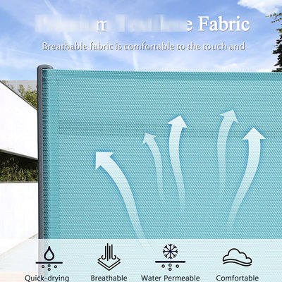 2 chaises longues pour patio - 5 positions réglables, tissu confortable, aluminium, gris, bord de piscine, aluminium de terrasse, position, matériau respirant bleu lac