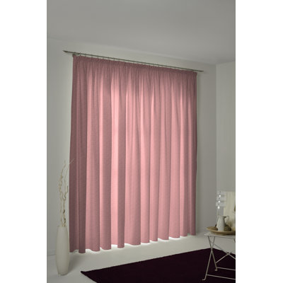 Beloit Pinch Pleat Room Darkening Curtain