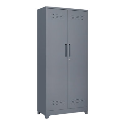 Cleaning Tool Cabinets With Locking Doors