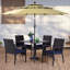 4 - Person Patio Dining Set with , Cushions Included-1607121649