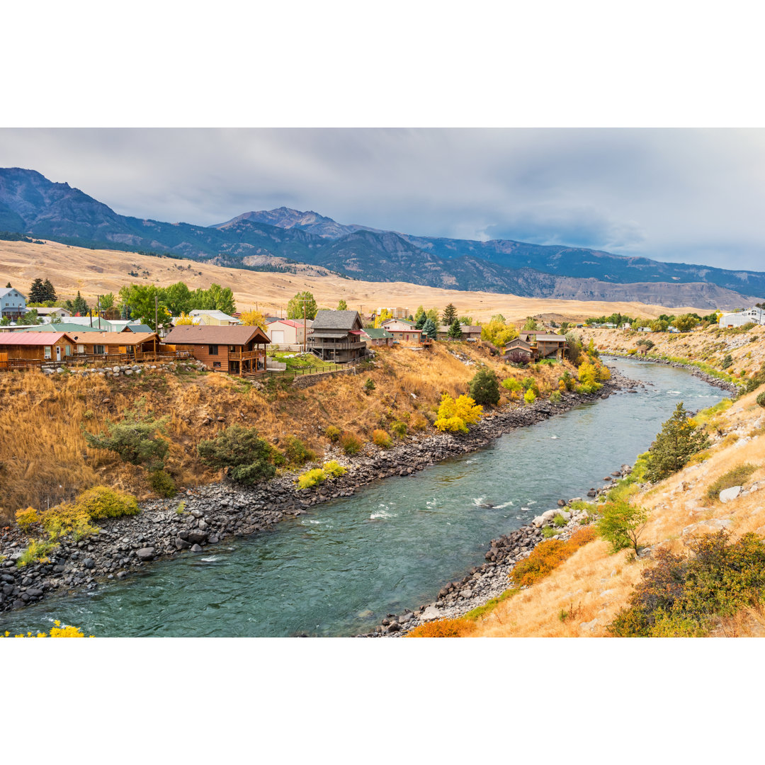 Gardiner Montana von Benedek - Kunstdrucke auf Leinwand - Wrapped Canvas