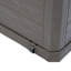Coffre de terrasse en poly rotin verrouillable 23,8 gallons East Urban Home-61395645-115231885
