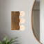 Sinclair 12-in Black dimmable LED Bathroom Vanity Light-699690571-699690568