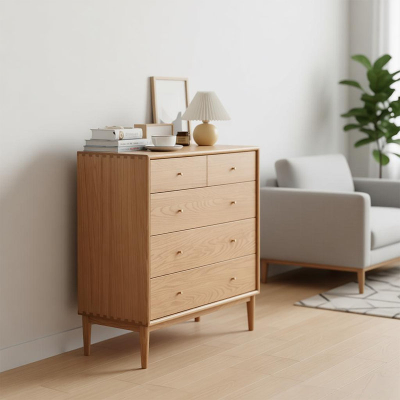 Commode d'appoint ronde en laiton, 30.71" H x 25.39 " W x 15.75 " D