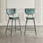 Dawlish Contemporary Modern Faux Leather Split-Back Upholstered Counter Height Barstool-742066177