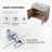 Alkes 35.86 " W Freestanding Standard Free Standing 1 Single Vanity Bathroom Vanity With Ceramic Top