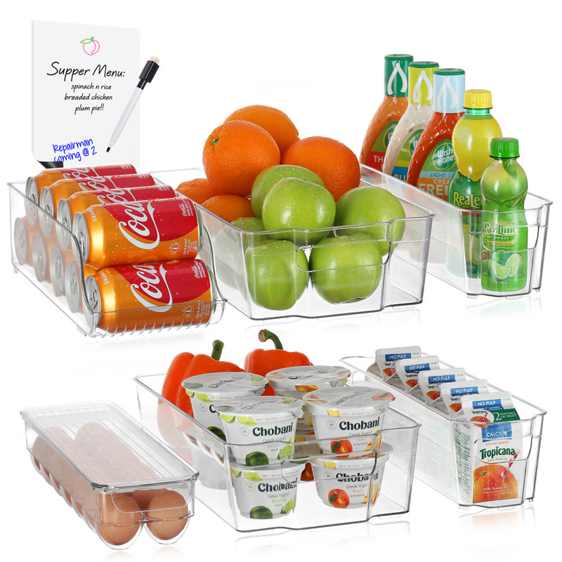 Nykeba Fridge Bin Acrylic Food Storage Container