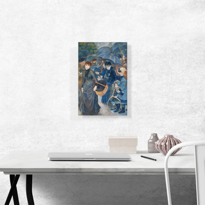 " The Umbrellas 1886 " by Pierre-Auguste Renoir Painting Print