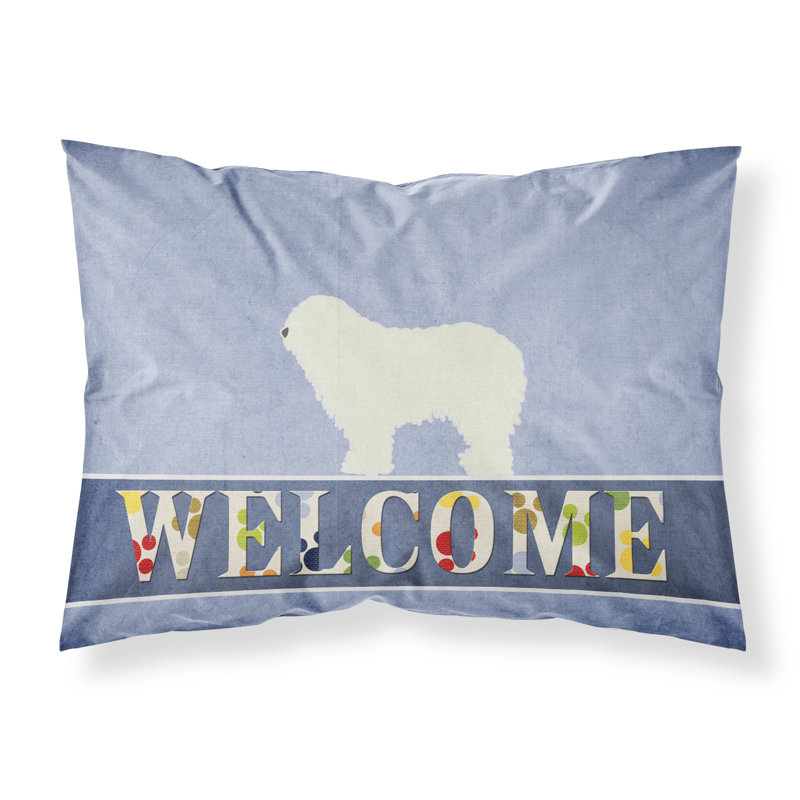 Taie d’oreiller welcome, Komondor
