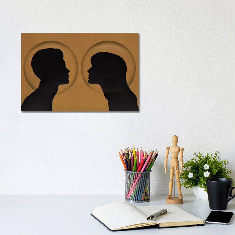 Are You Sure It Is Safe Here by Valeriya Simantovskaya - No Frame Gallery-Wrapped Canvas Giclée on Canvas