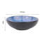 Waterside 12pc Blue Reactive Glaze Stoneware Dinner Set