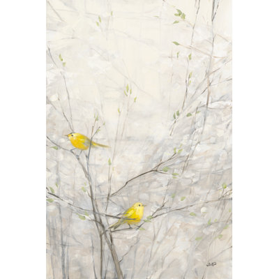 Birds in Trees II - impression sur toile tendue