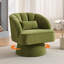 Upholstered Swivel Accent Chair-1392584060