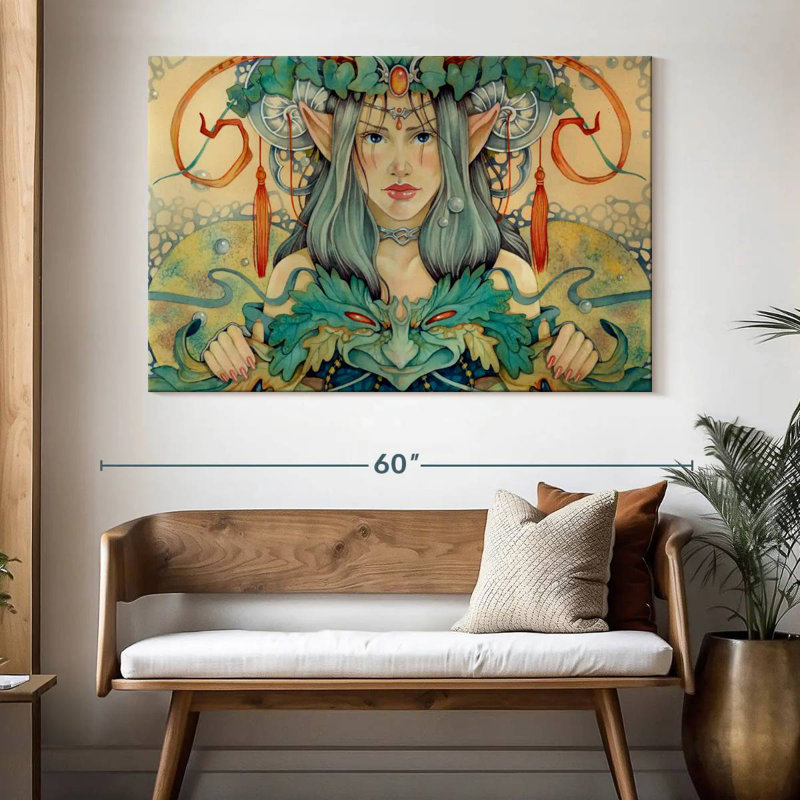 Leisha Calypso, 34" H x 51" W