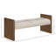Banc rembourré en tissu beige Hickory-844275105-844275110