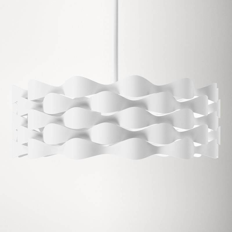 Rickey 1 - Light Sand White LED Unique/Statement Pendant