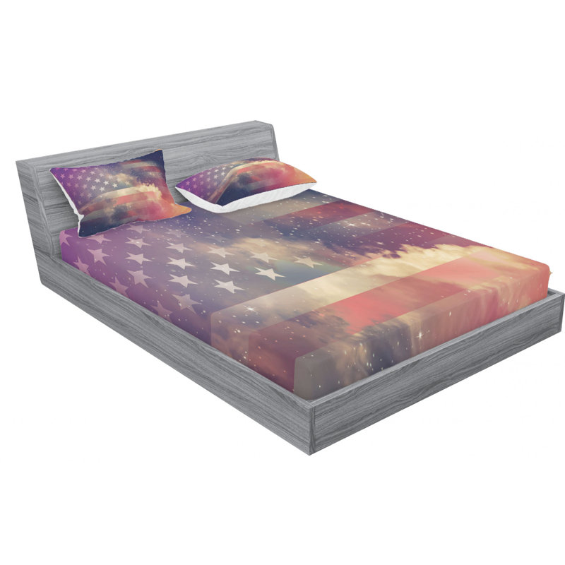 Microfiber Sheet Set, Full Sheet Set with Fitted Sheet