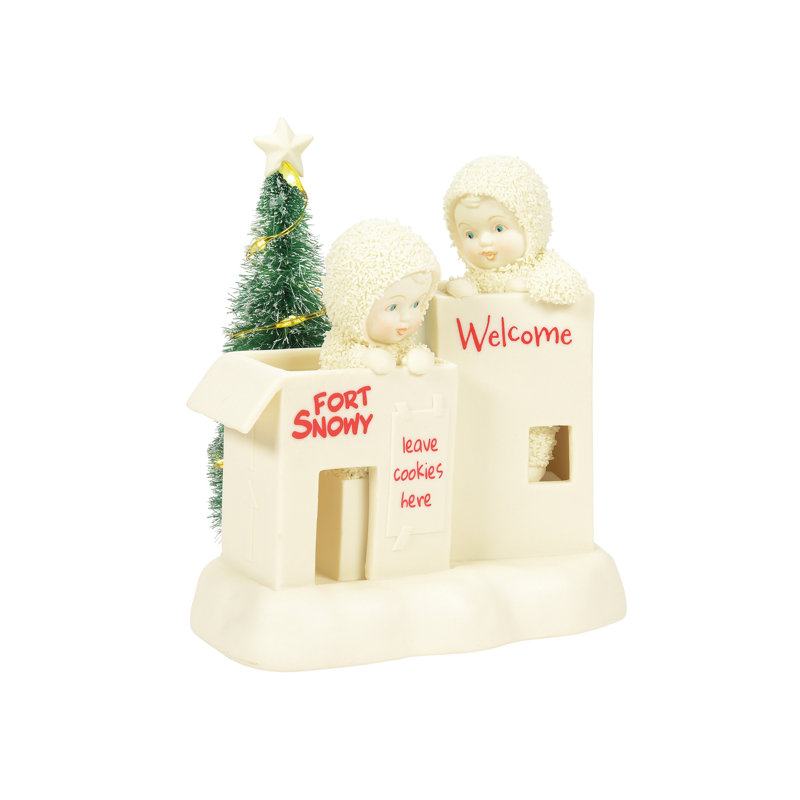 Figurine de Noël classique givré 5,51 po