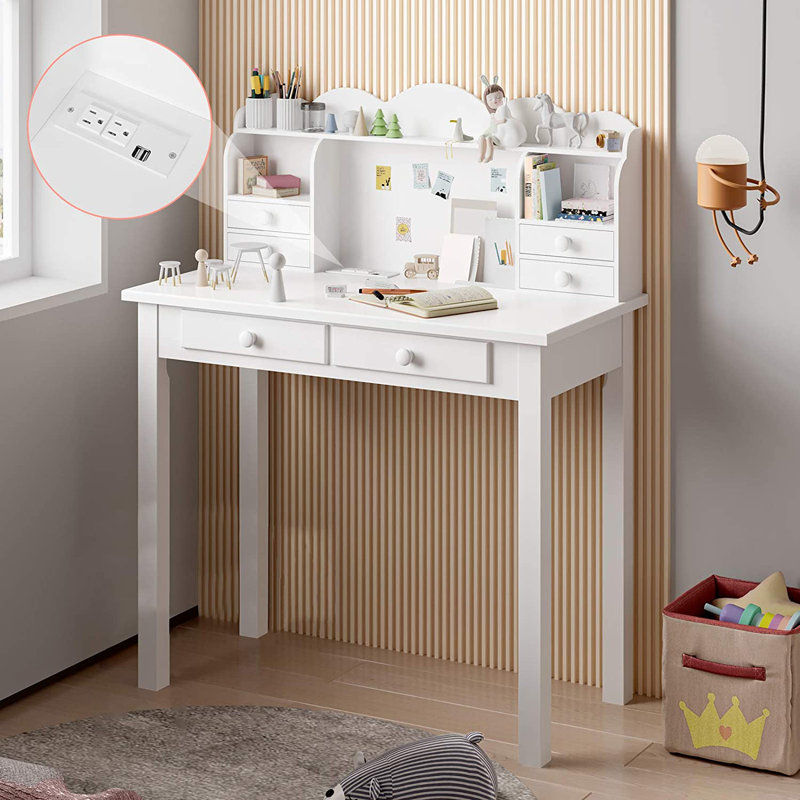 Kendyle Solid Wood Solid Wood Writing Desk