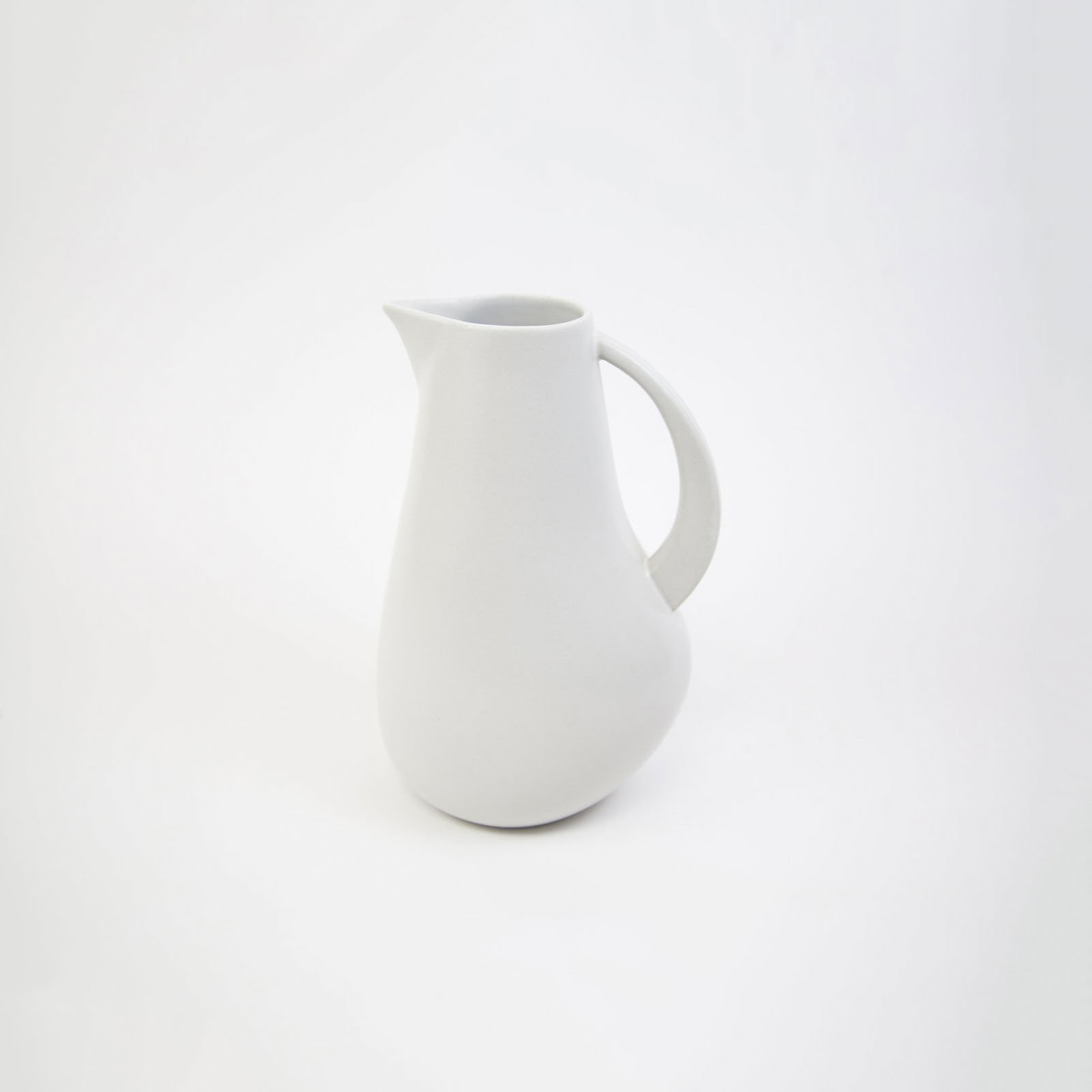 Borgen 72oz. Stoneware Pitcher, Chalk