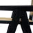 27'', Modern Minimalist Bar Stool With Cane Seat, Solid Wood Frame