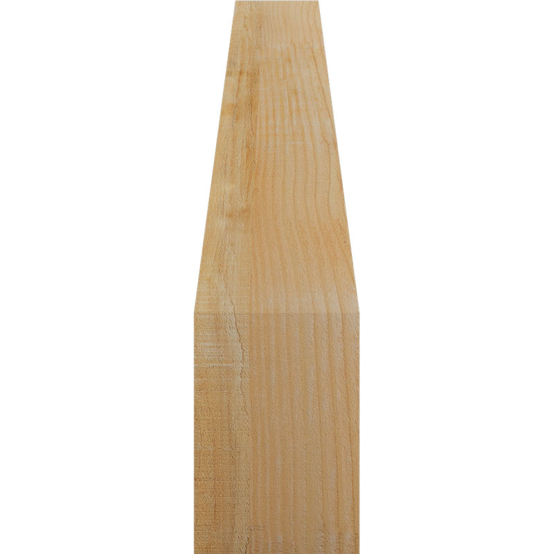 Attelle de genou Funston, Sapin de Douglas, Brute, H 28 po x l 6 po x P 28 po