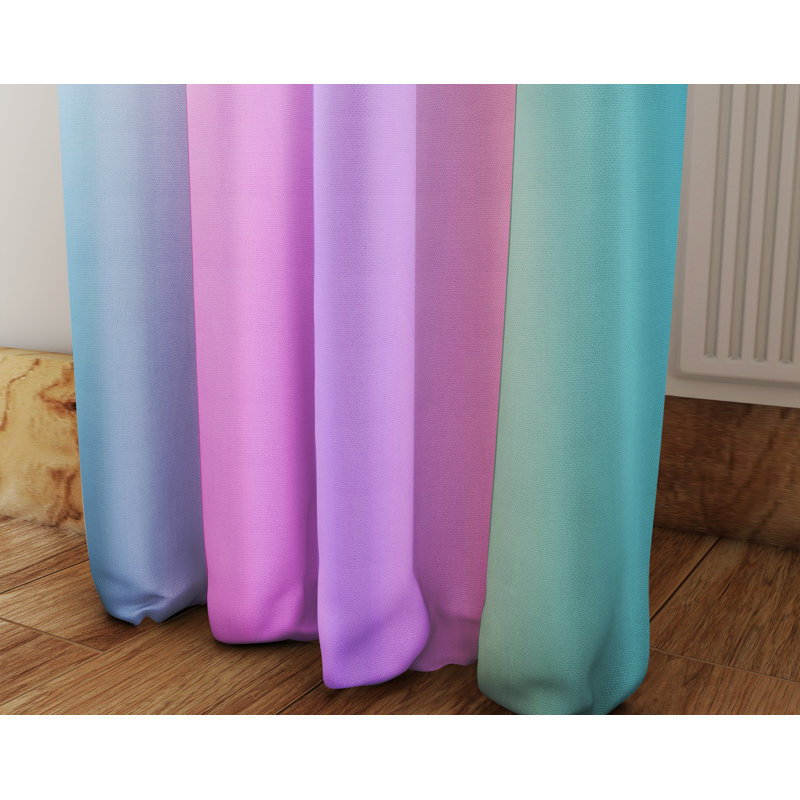 Semi Sheer Curtain Panel Pair, 20" W x 61" L