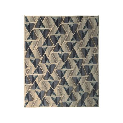 Wool Geometric Area Rug