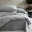 Ensemble de housse de couette rayé 100% coton délavé DONEUS-113054922-113054923