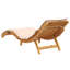 Toddrick Outdoor Wood Chaise Lounge , Cushion Included-1959677715