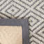 Tapis géométrique en laine et sisal Shellharbour Palm Beach-88728708