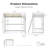 Audreena Metal Loft Bed-340068172-340097333