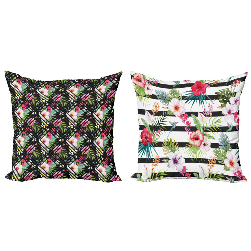Patterned Pillow Cover, 16" x 16"
